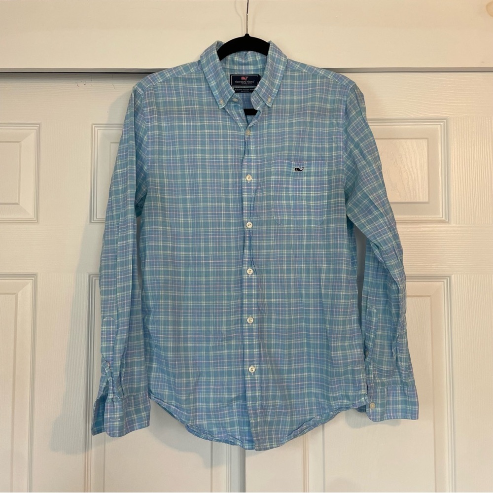 Vineyard vines men slim fit tucker shirt